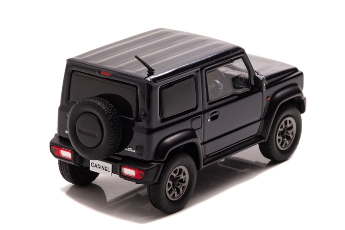 1/43 スズキ ジムニー シエラ JC (JB74W) 2018 Bluish Black Pearl:後