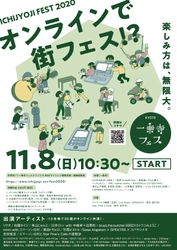 京都 一乗寺フェス 2020　独自開発のWEBサイトで 複数会場同時・無観客配信にて11月8日(日)に開催！