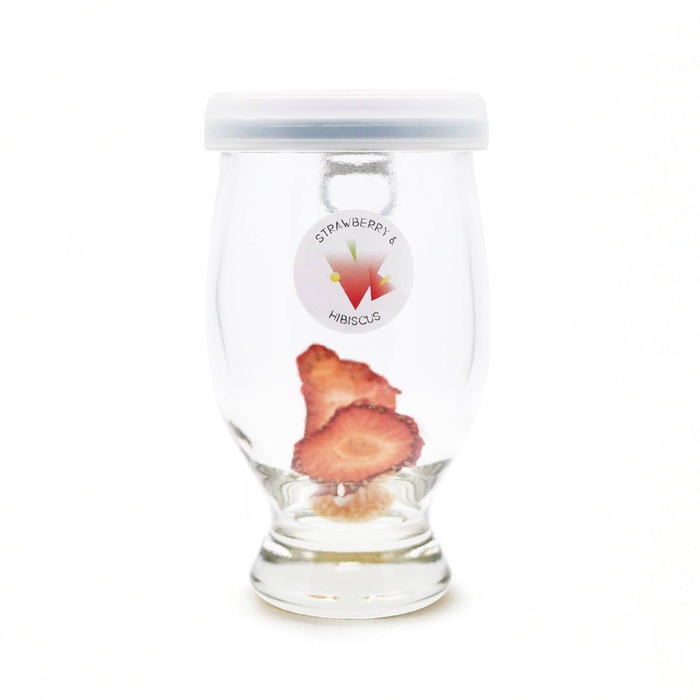 ぽんしゅグリア「いちご & ハイビスカス 」