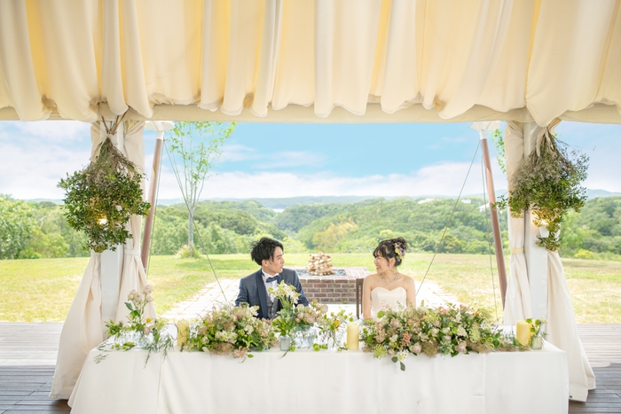 グランピングウェディング