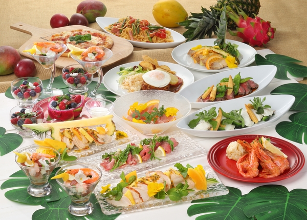 ハワイアンランチブッフェメニュー(イメージ)