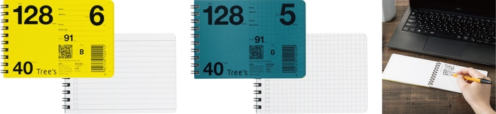 Tree's『Wリングメモ』B7サイズ 1