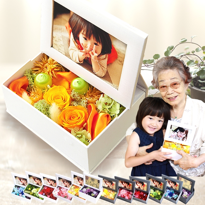 『枯れない生花 KAREN フォトフレーム』1