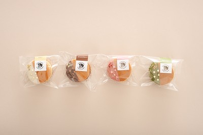 プリンどらやき4種