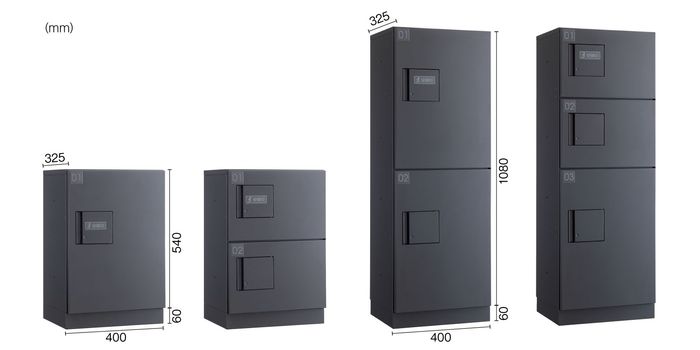 捺印装置付扉( 受領印搭載)タイプ