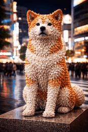 ハチ公像 3.0イメージ写真