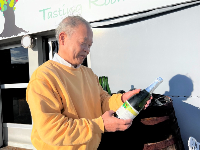 たてしなップルワイナリー工場長(長野県北佐久郡立科町)井上雅夫さん