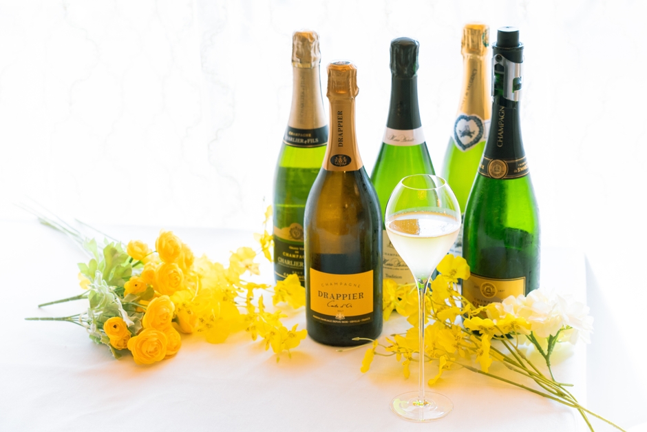 ▲Auberge フレンチの森「夏のシャンパーニュ フリーフロープラン」