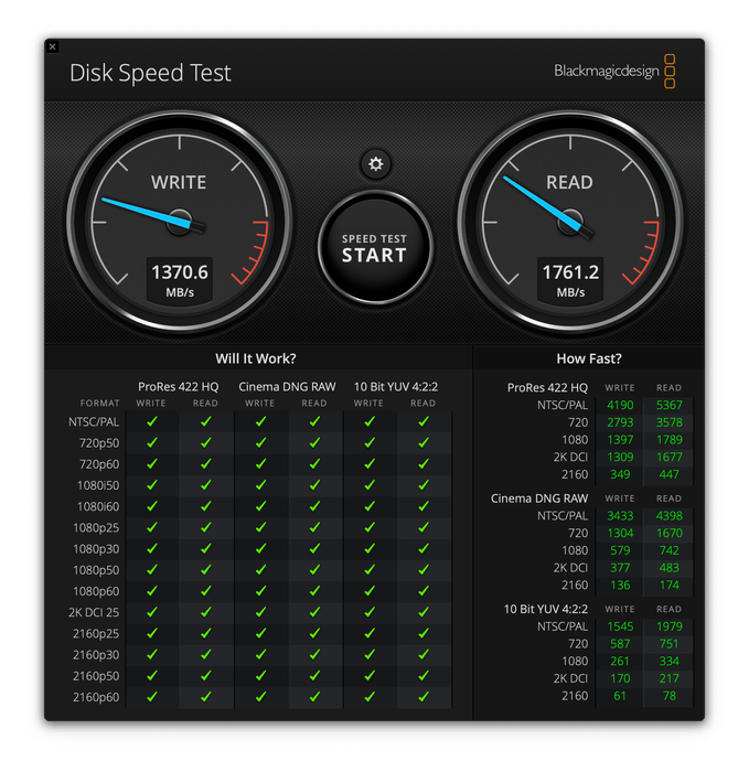 ベンチマーク(ext4)