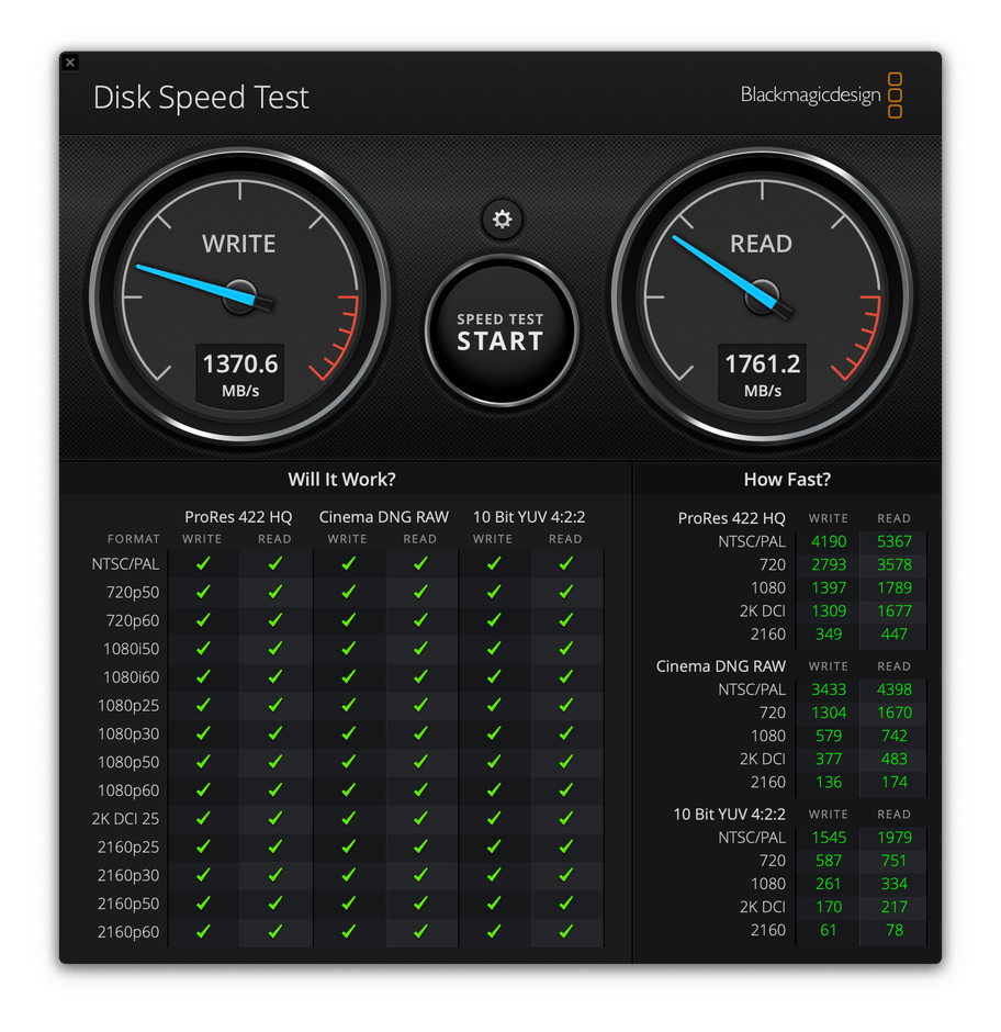 ベンチマーク(ext4)