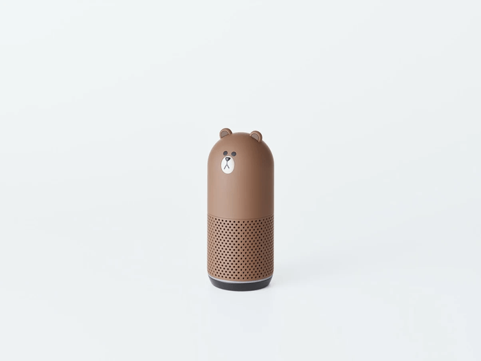 「Clova Friends」デバイスイメージ（BROWN）