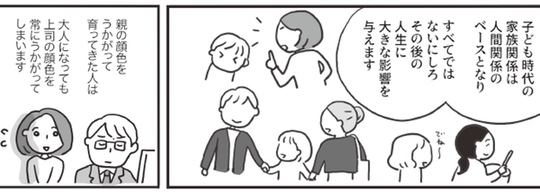 3日目　過去の家族関係を見つめなおす　まんが：森下えみこ　