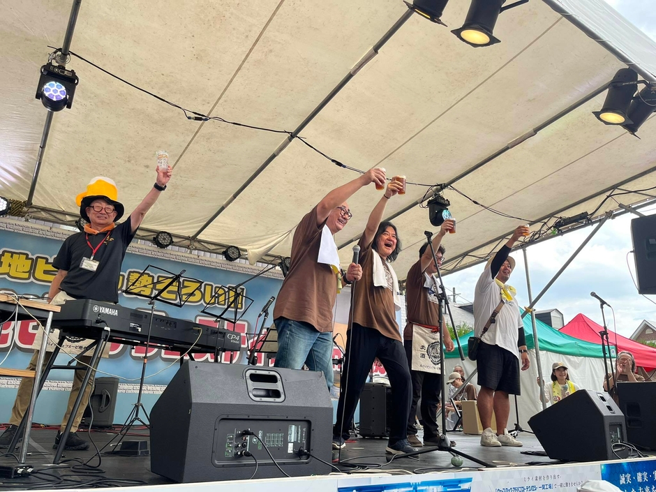 全国地ビールフェスでお披露目(1)