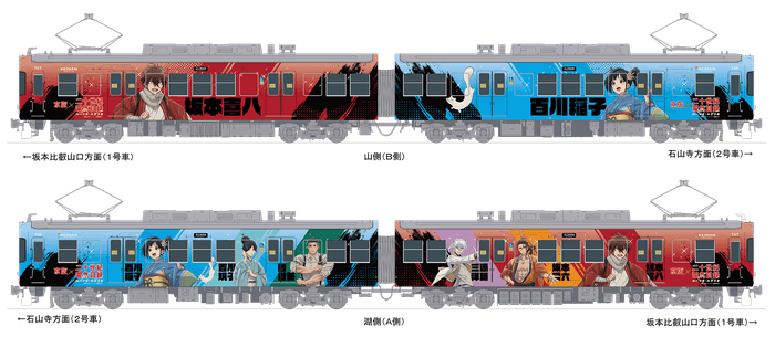 ラッピング電車(イメージ)