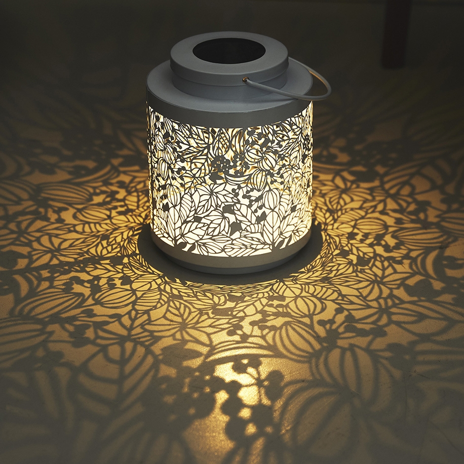 光がアートになるソーラーライト