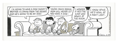 「ピーナッツ」原画 1996年5月18日 (C) Peanuts Worldwide LLC