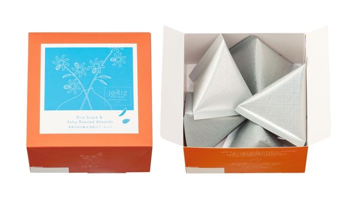 『ライススナック 素焼き柿の種&塩掛けアーモンド』