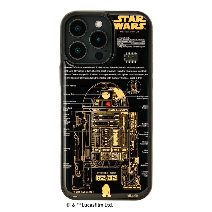 FLASH R2-D2 基板アート iPhone 16Pro Maxケース