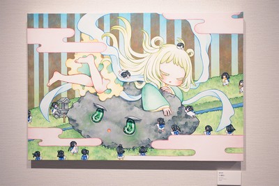 展示作品《小袋石》