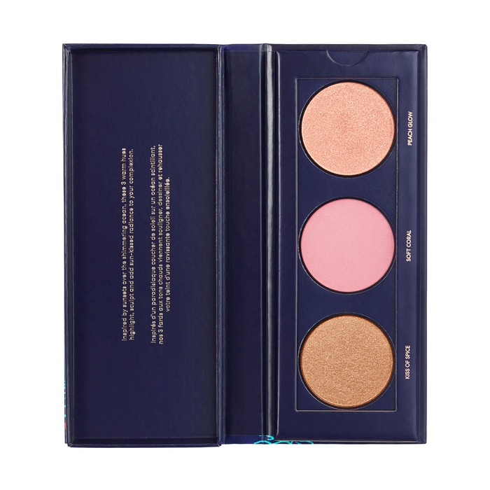 <ベアミネラル>オーシャン サンセット グローチークパレット