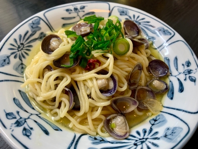 東海道街道商い六代からっ風/セタシジミのスープ焼きそば
