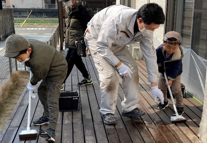 1回目塗布