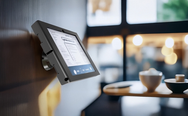 「VESA傾斜可動式壁掛け金具 - Bow」ご利用イメージ（505B+209SWLB）