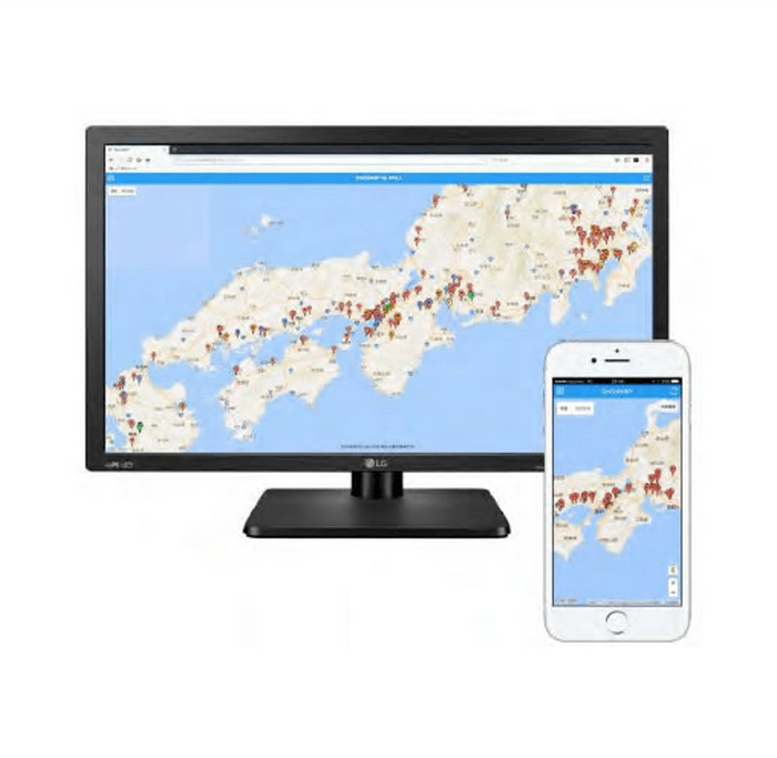 GPS車両位置動態管理システム「DoCoMAP」