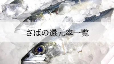 【2025年5月版】ふるさと納税でもらえる『さば』の還元率ランキングを発表