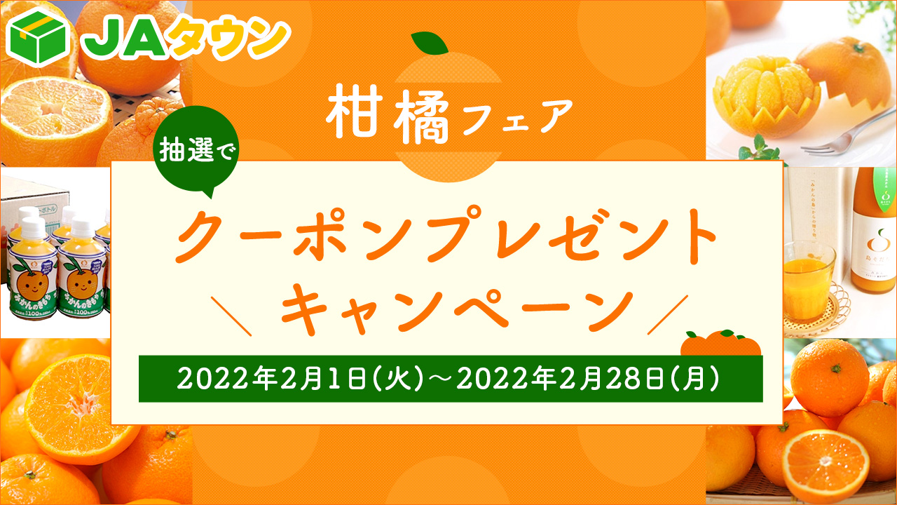 今が旬の柑橘といちごの人気品種が勢揃い！ 産地直送通販サイト「ＪＡタウン」で柑橘フェア＆いちごフェアを開始！