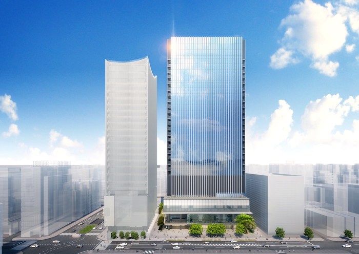 新TODAビル 外観パース