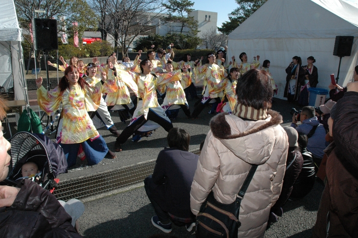 「岡山うらじゃ連　四季」による華麗なうらじゃ踊り