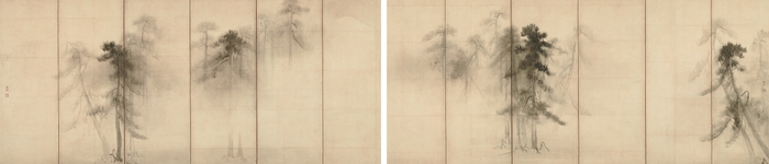 6_松林図屏風