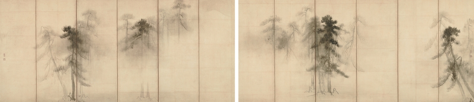 6_松林図屏風