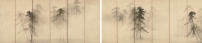 6_松林図屏風