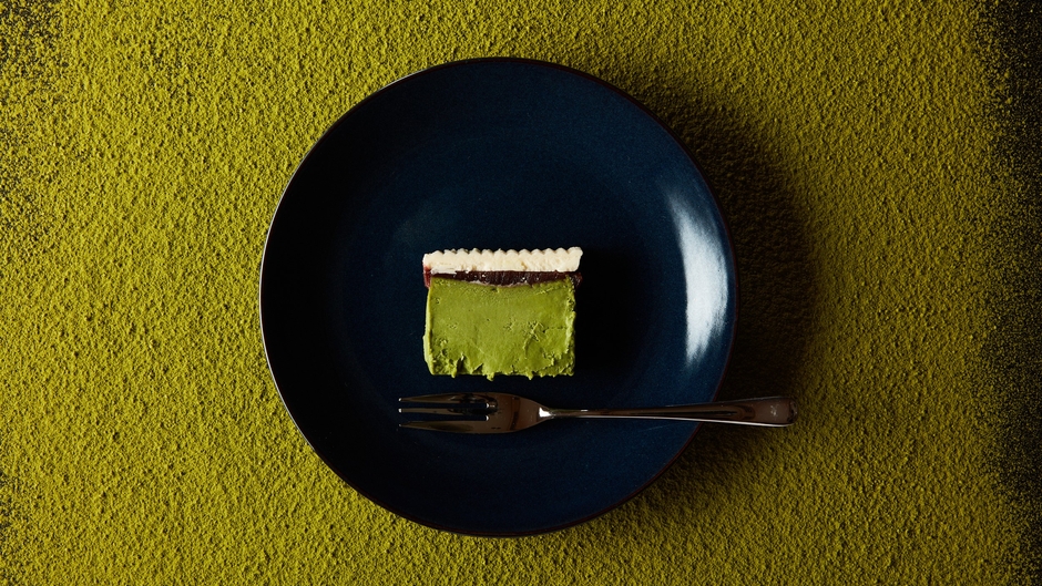 #22時の誘惑　宇治抹茶チーズケーキ～＆Butter～1