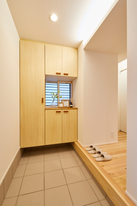 美しいしつらえの玄関