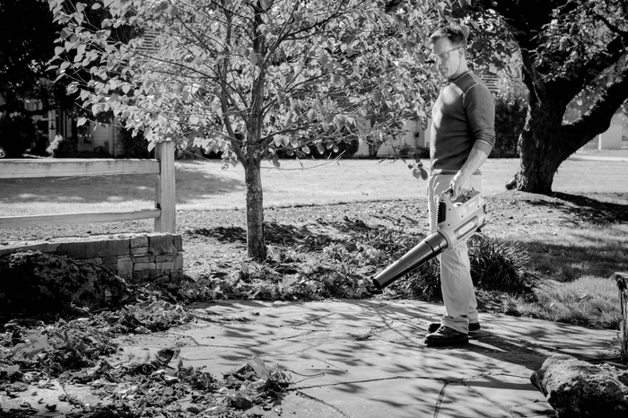 ブロワーBL300 作業