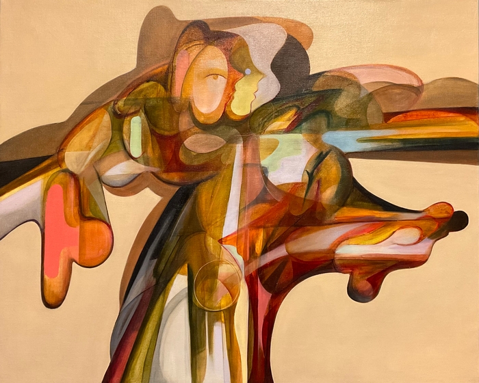 ぼんやりとした精神状態にいる | be in a vague mental state