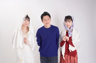 渡辺おさむ氏と内山結愛(RAY)甲斐莉乃(RAY)