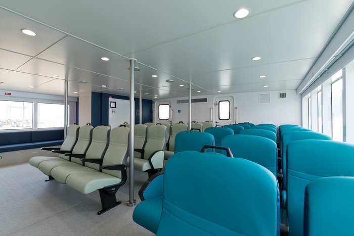 Passenger rooms in “Ferry KUDAKA III”