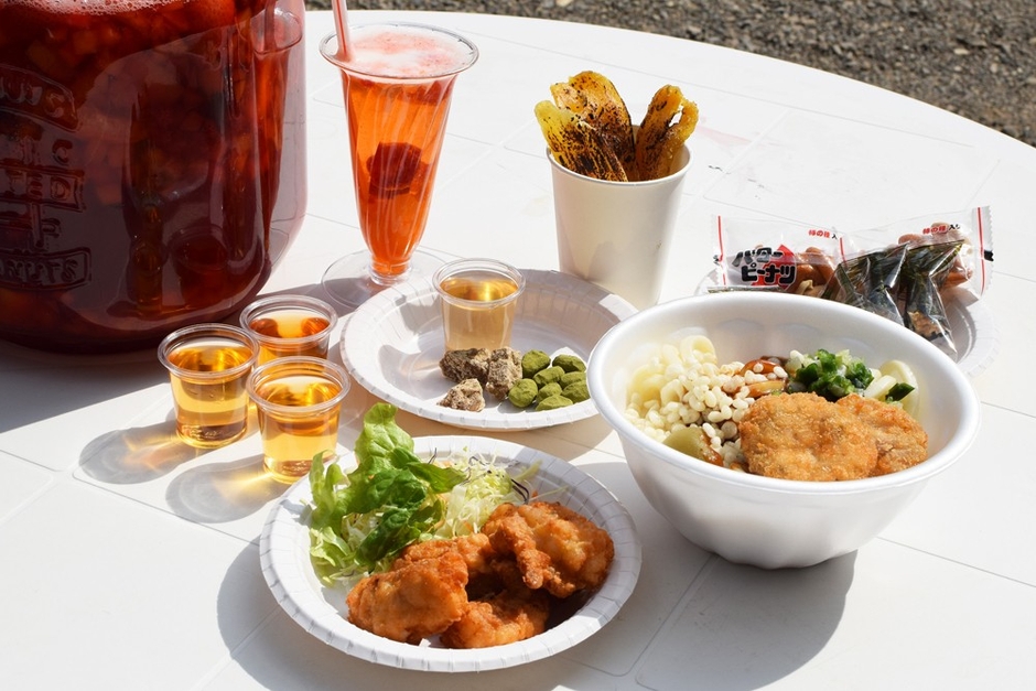 ※画像は「全国梅酒まつりin水戸2025」フードメニューになります。