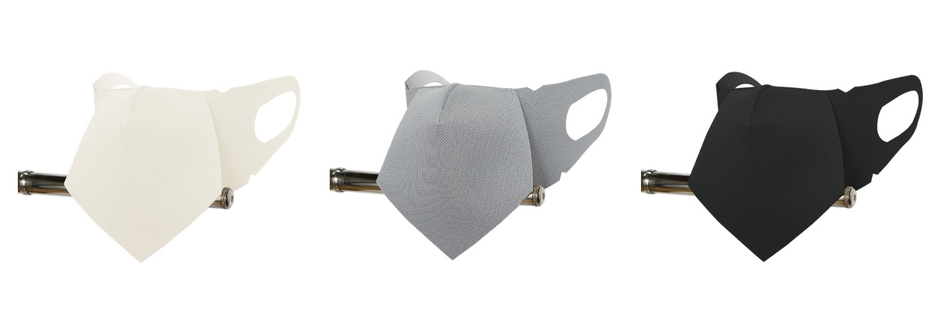 左から、ホワイト、グレー、ブラック