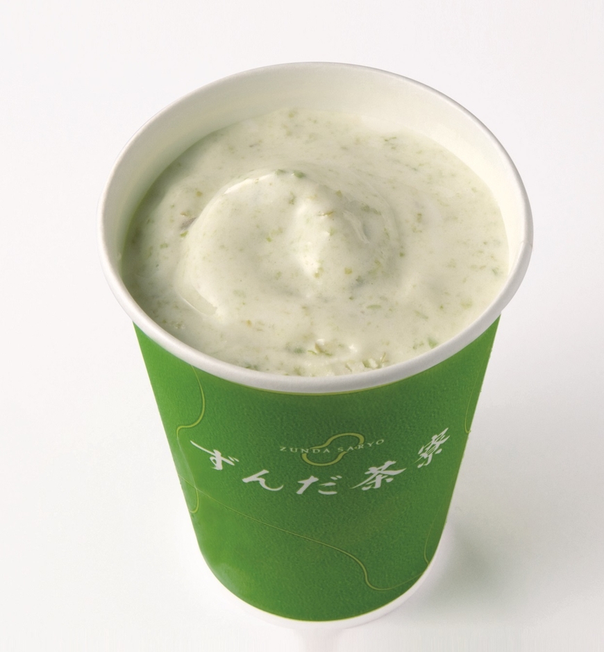 ＜ずんだ茶寮＞ずんだシェイク