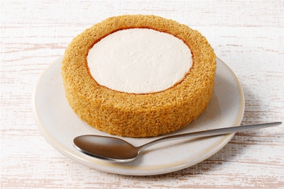 プレミアムロールケーキ 白バラコーヒー