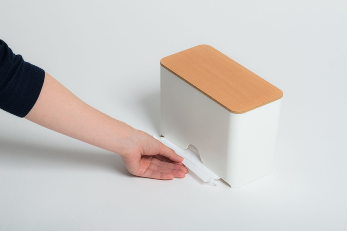 マスク1枚ずつが簡単に取り出せる