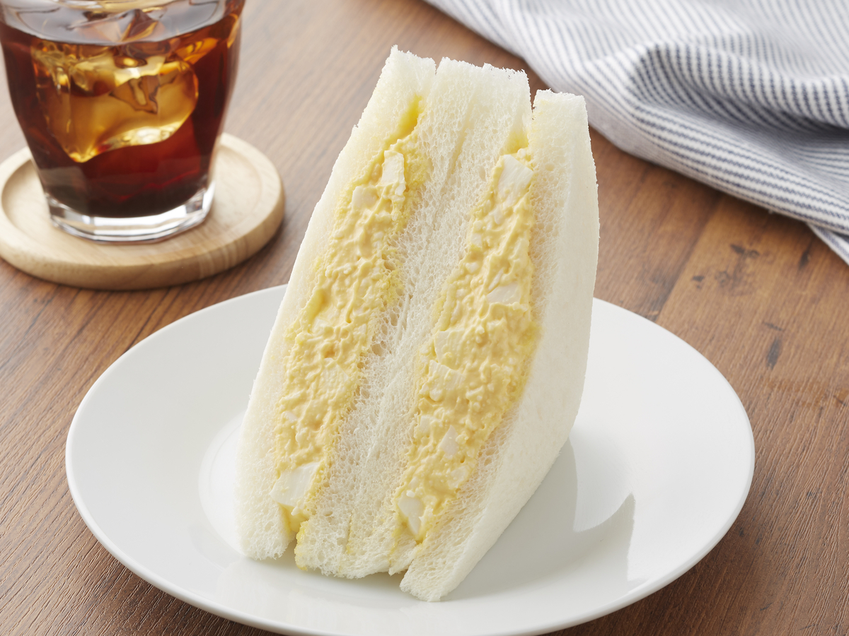 期間限定 お値段そのまま! たまごサラダを増量! おトク!値「ゴロッとたまごサンド」たまごサラダ40%増量(当社従来品比)7月23日(火)~8月5日(月)実施