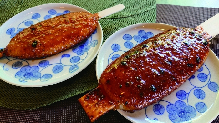 大きい秋みぃつけた~ じゃんぼ五平餅