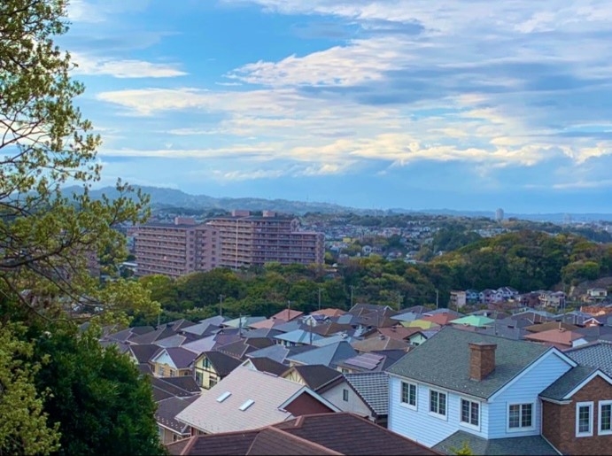 高台の眺めのいい物件(イメージ)