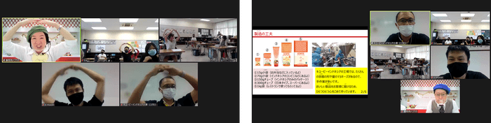 左:「マヨネーズ好き」な丸に息ピッタリ / 右:キユーピーインドネシアから説明